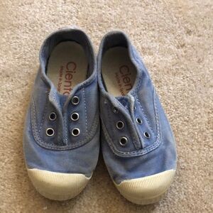 Cienta Blue Casual Canvas Sneakers